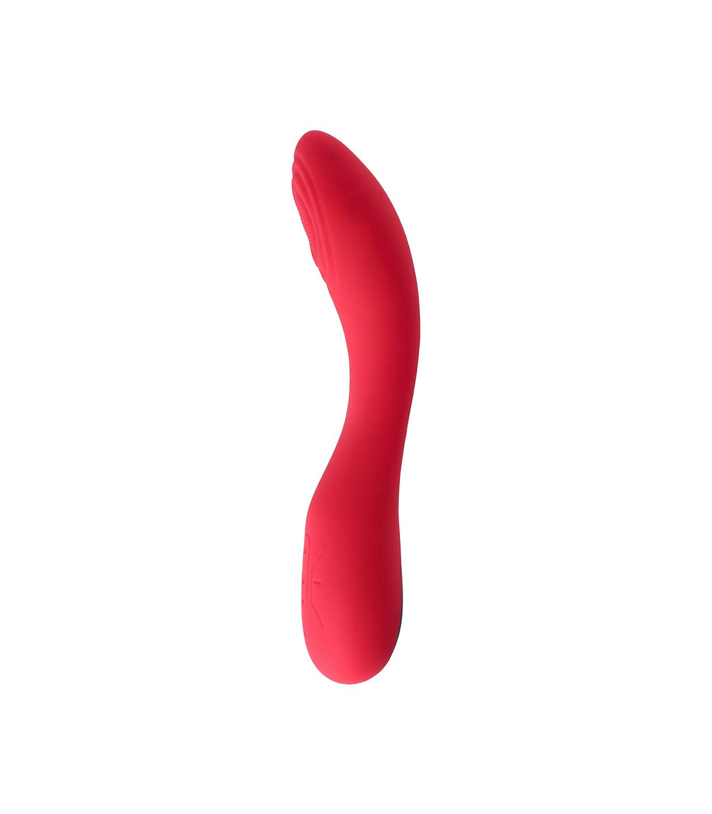 VIBRATORE RICARICABILE ROSA V8 A TAPPING